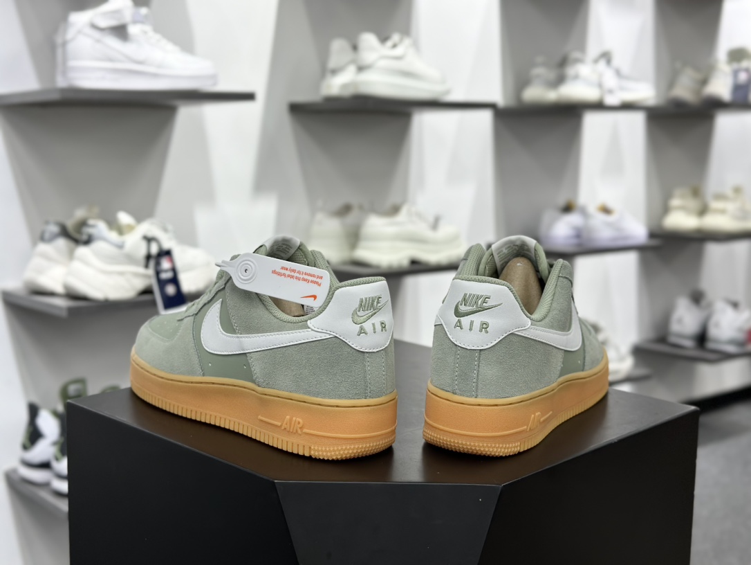 耐克Nike Air Force 1'07 LV8 Low”Jade Horizon”空军一号低帮经典百板鞋“浅月绿白生胶底” FQ8714-300