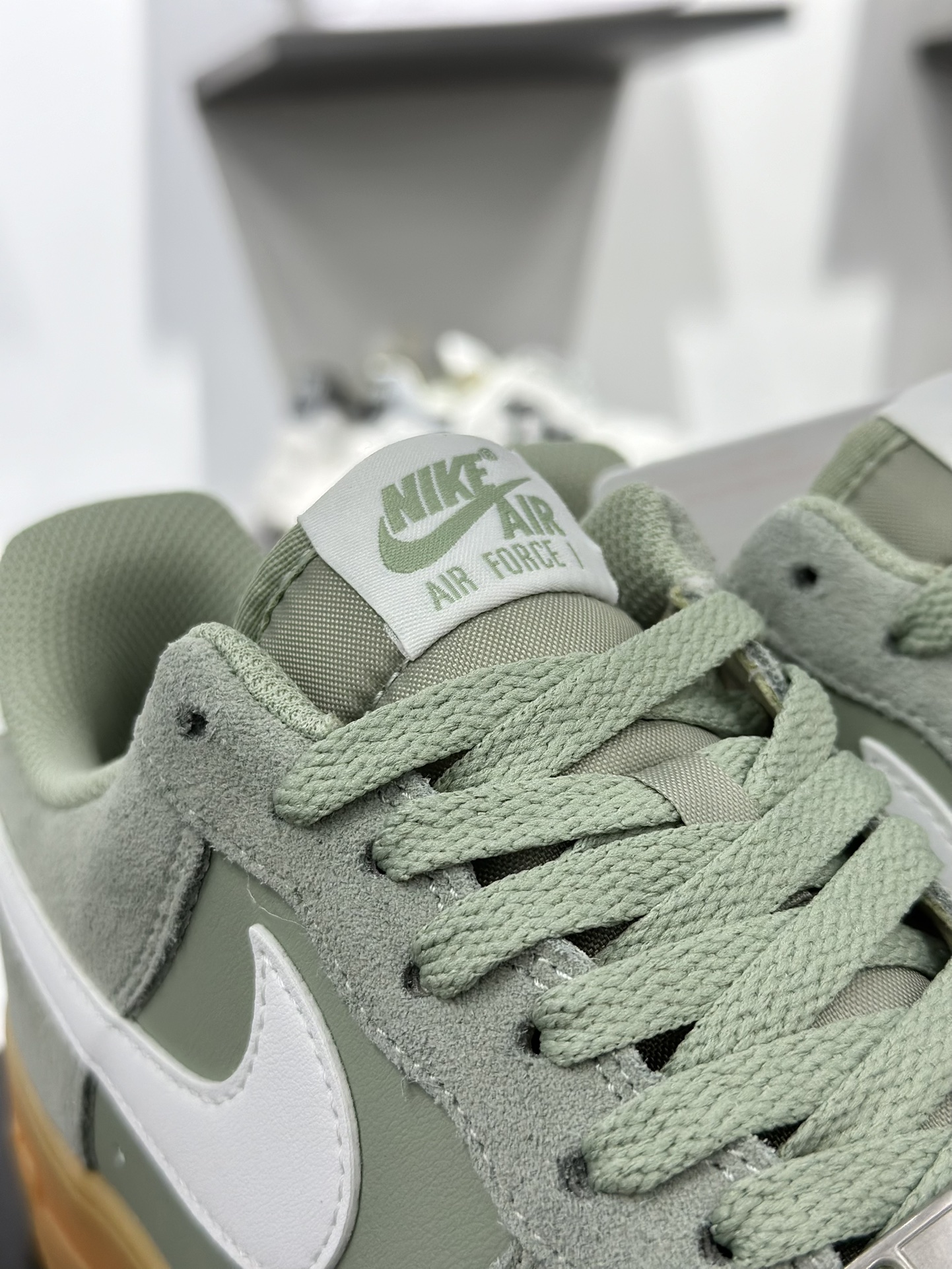 耐克Nike Air Force 1'07 LV8 Low”Jade Horizon”空军一号低帮经典百板鞋“浅月绿白生胶底” FQ8714-300