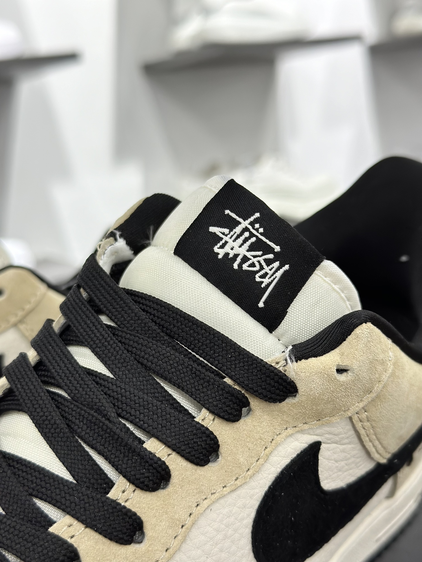 北面The North Face x Stussy x Nike Air Force 1 07 Low”TNF”空军一号板鞋“联名深棕米卡其黑斯图西北面” KK1988-018