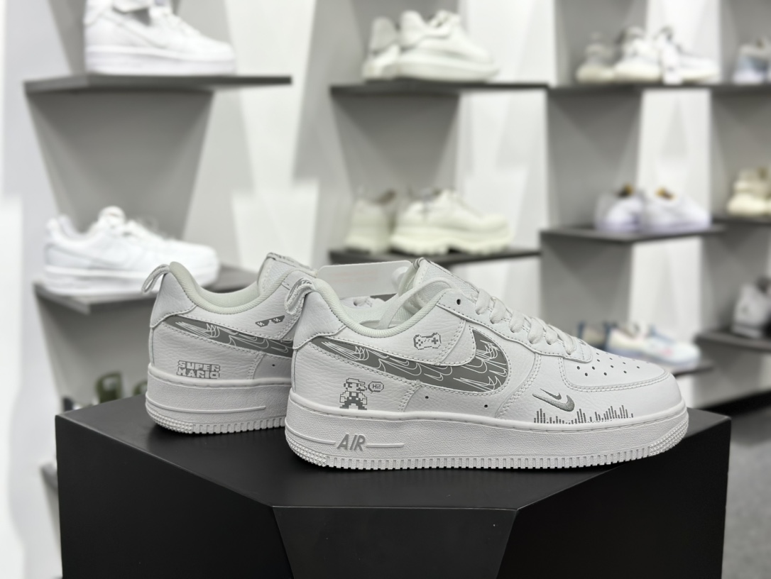 独家实拍Nike Air Force 1 Low “Mosaic” “马赛克”空军一号低帮休闲运动板鞋 FB8971-030