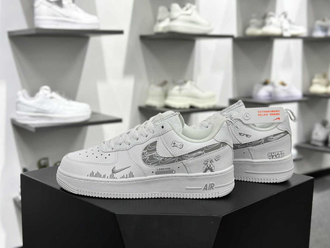 独家实拍Nike Air Force 1 Low “Mosaic” “马赛克”空军一号低帮休闲运动板鞋 FB8971-030