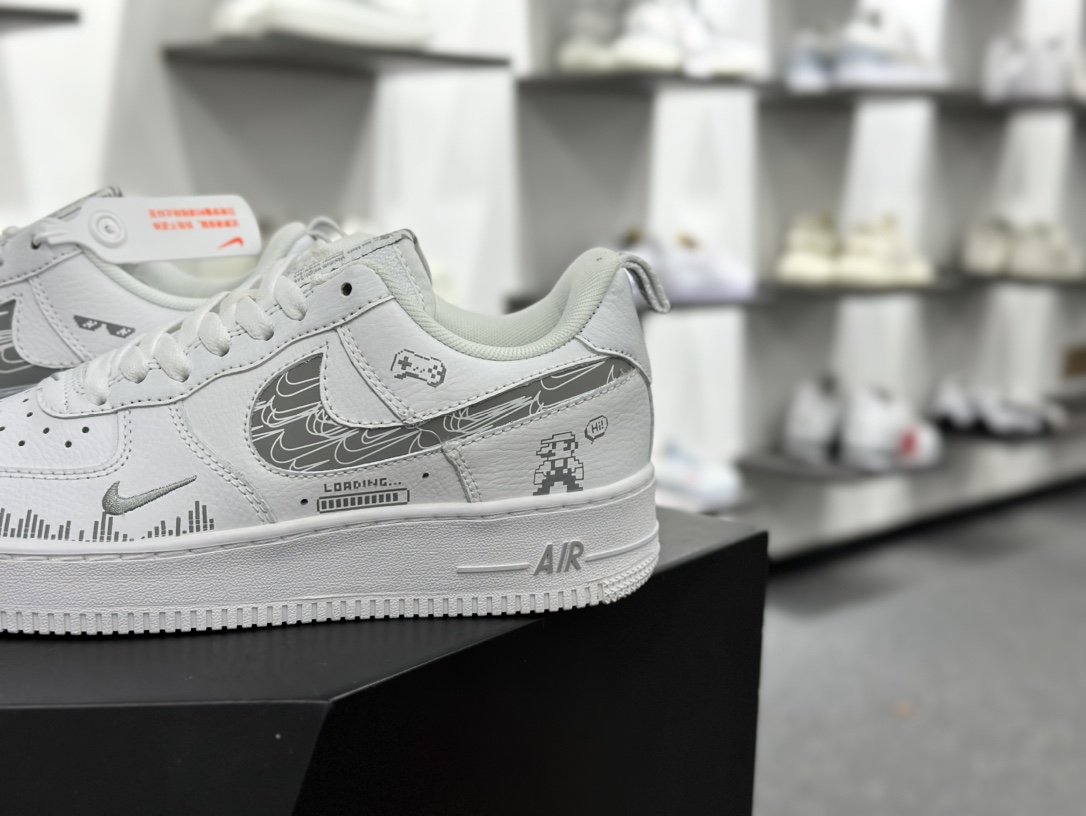 独家实拍Nike Air Force 1 Low “Mosaic” “马赛克”空军一号低帮休闲运动板鞋 FB8971-030