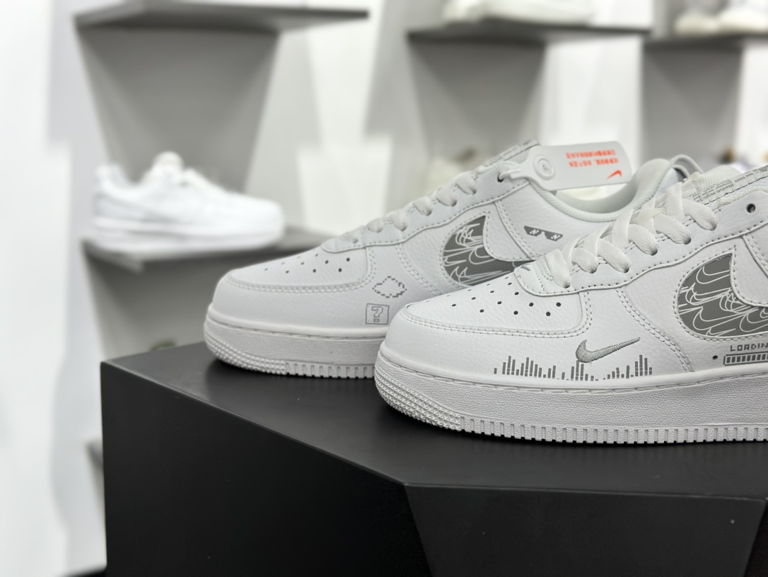 独家实拍Nike Air Force 1 Low “Mosaic” “马赛克”空军一号低帮休闲运动板鞋 FB8971-030