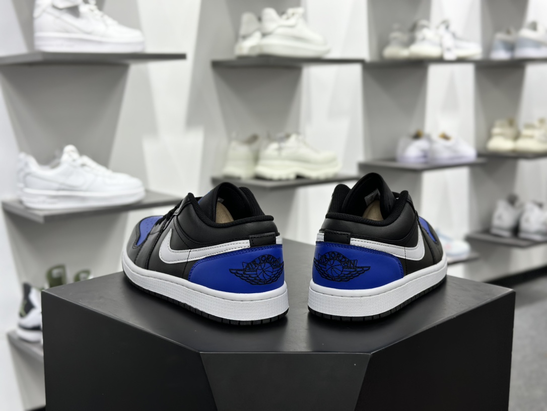 Air Jordan AJ1 Low 低帮 黑蓝白 553558-042