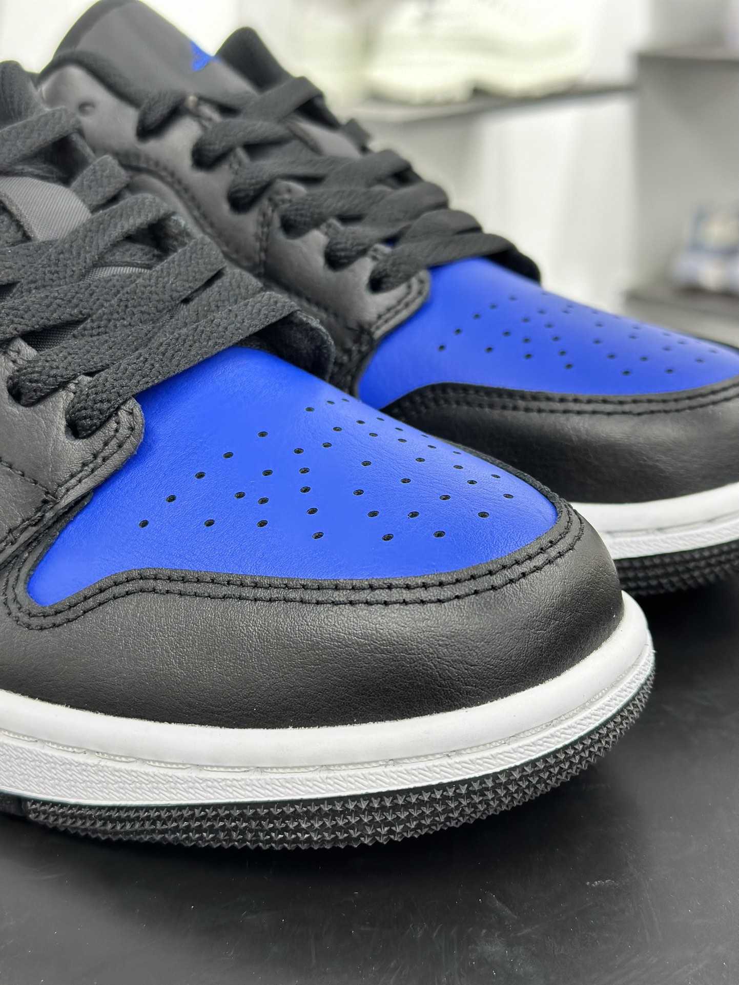 Air Jordan AJ1 Low 低帮 黑蓝白 553558-042