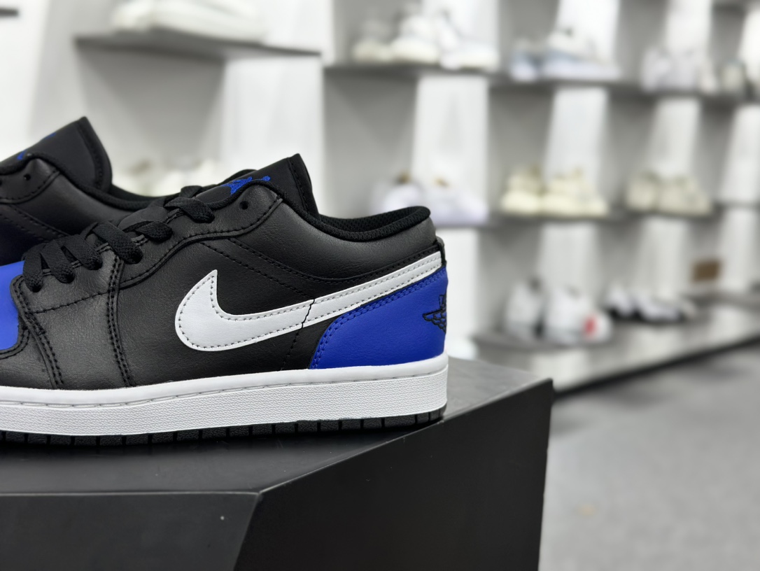 Air Jordan AJ1 Low 低帮 黑蓝白 553558-042