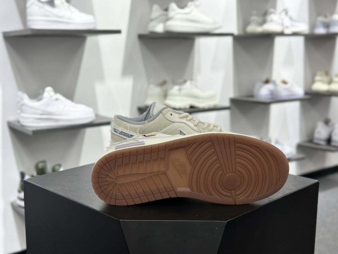Air Jordan 1 Retro Low 熊猫恶作剧 引线牵梦 连理枝 米蓝 FZ5046-041