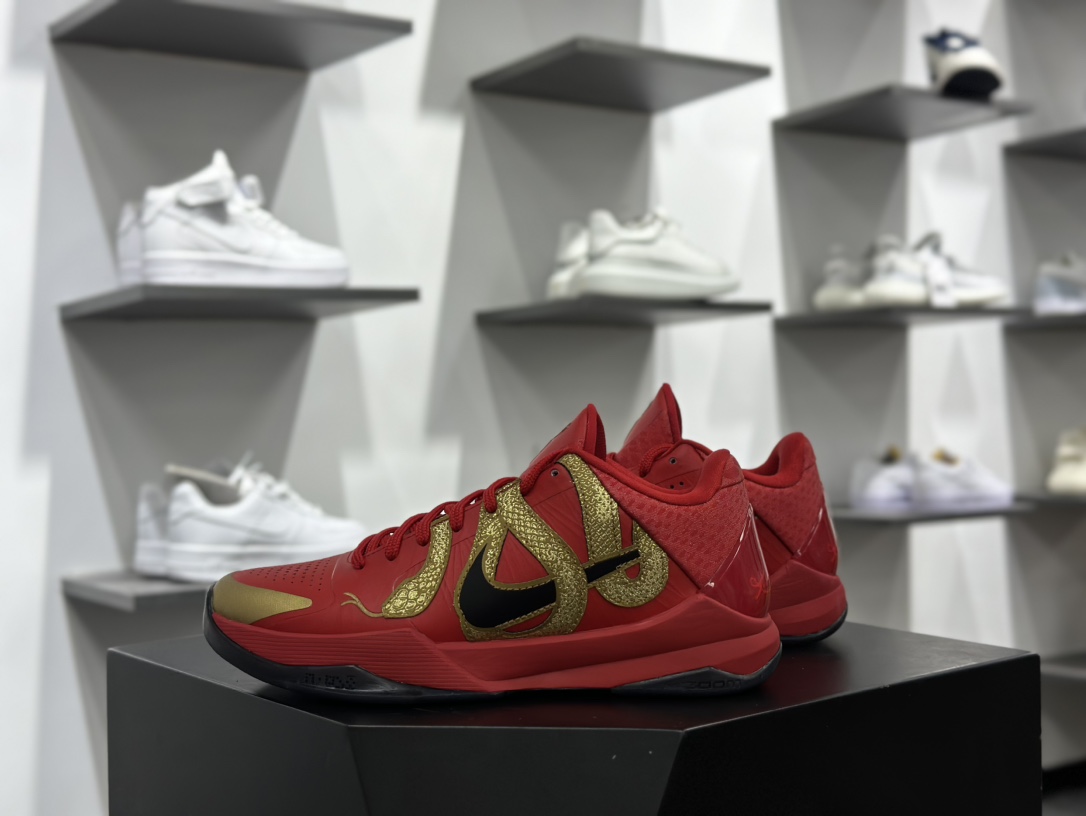 纯原 NK Kobe V 科比5 科比五 ” Year of the Mamba ” 蛇年限定 实战篮球鞋 HF5182-600