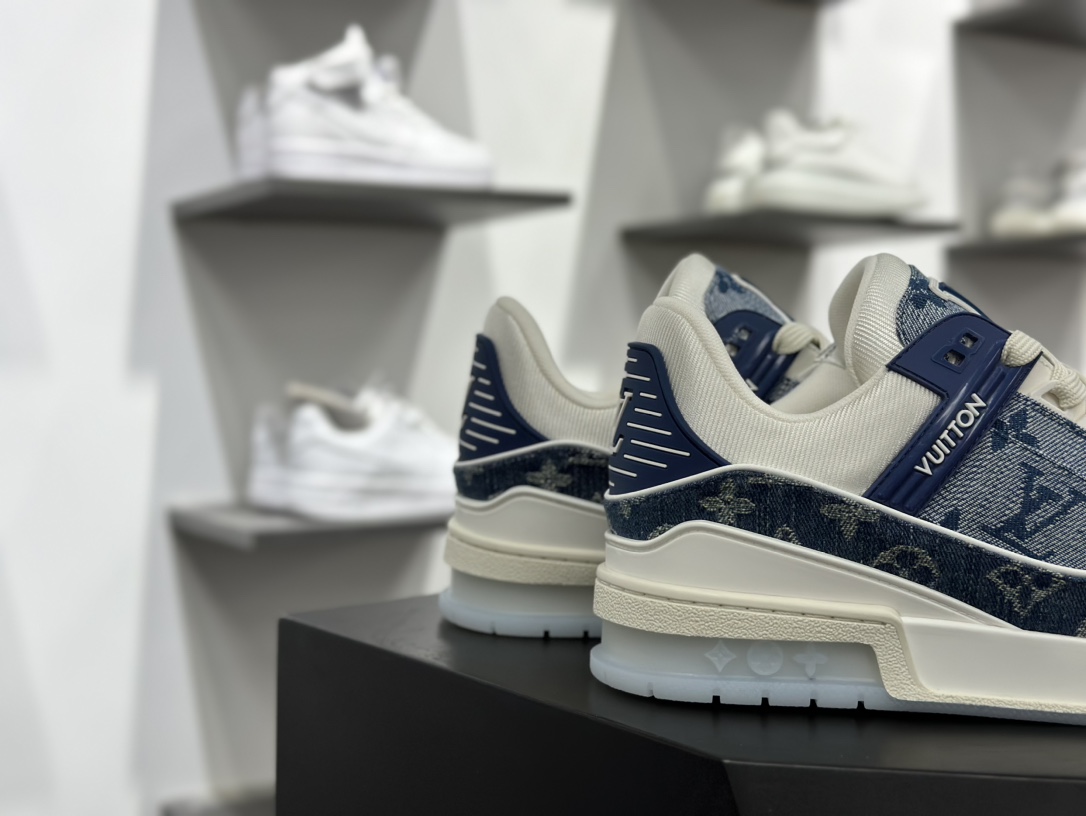 Louis Vuitton Trainer Sneaker Low 低帮复古休闲运动文化百搭篮球板鞋