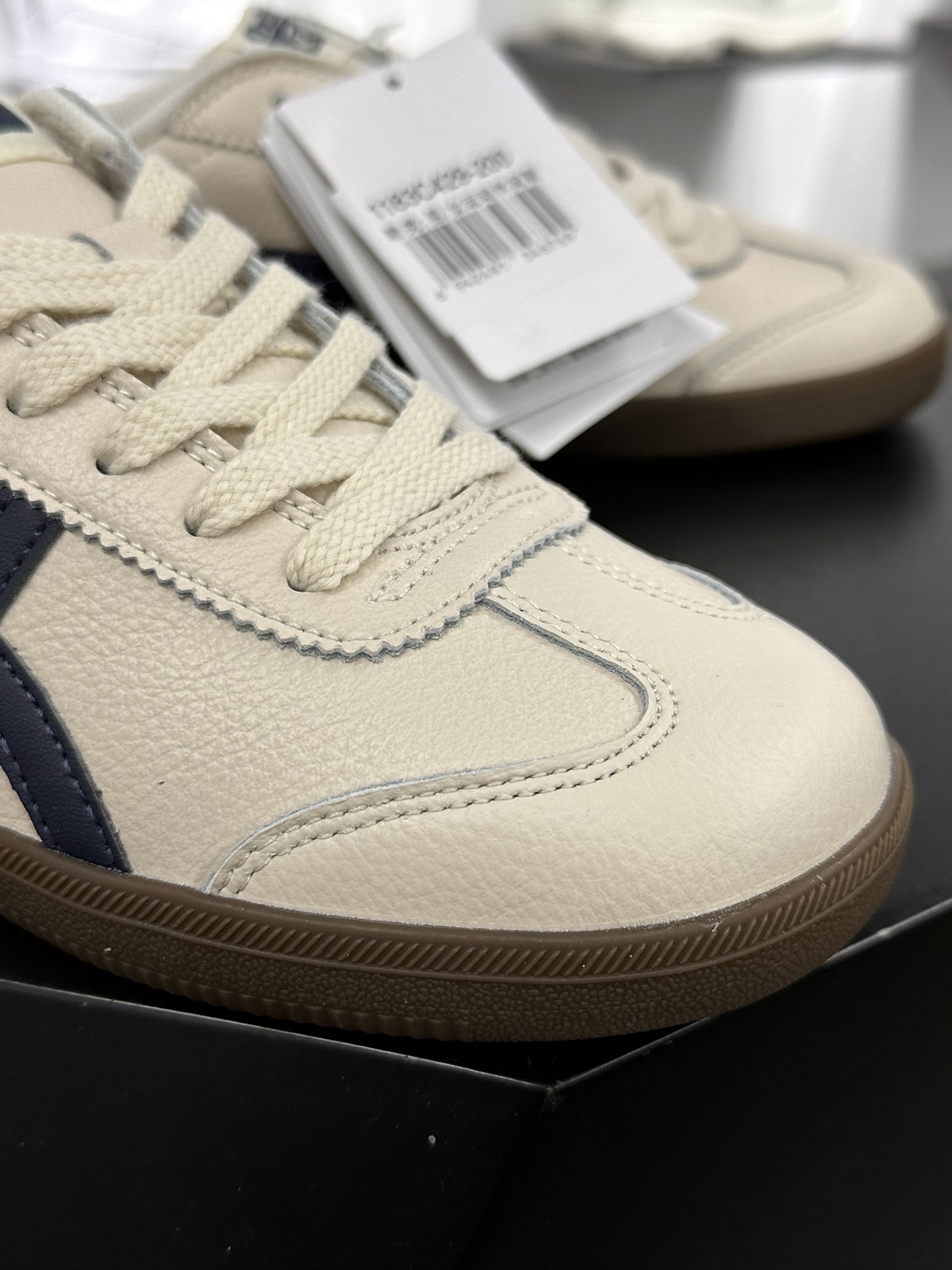 鬼塚虎/Onitsuka Tiger Tokuten 得分系列低帮复古德训风休闲运动板鞋 白蓝棕1183C429-200