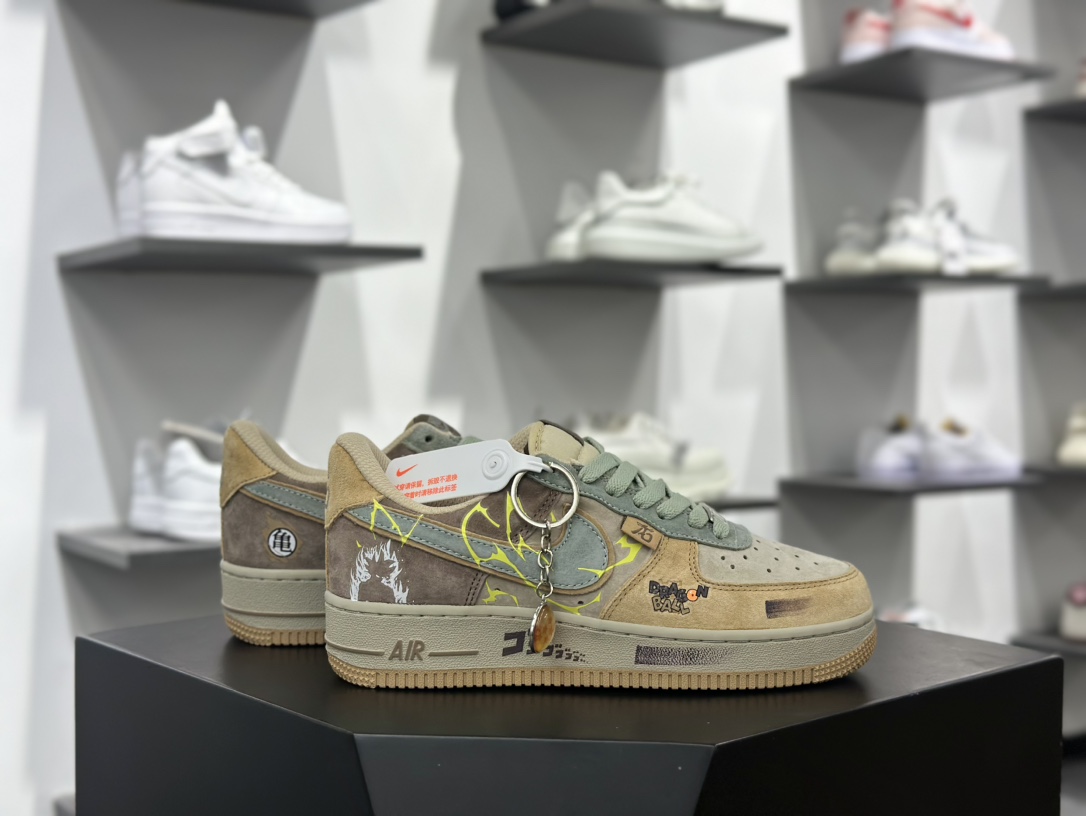 Air Force 1 Low 卡卡罗特棕绿麂皮 CD1212-666