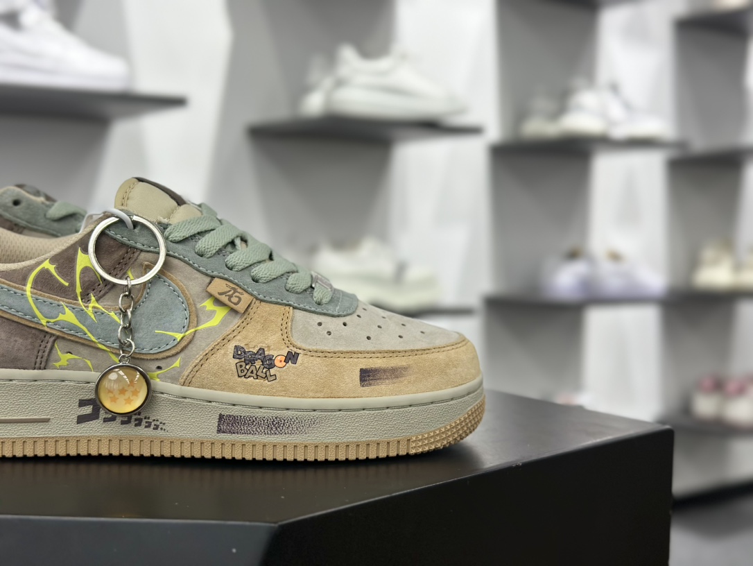 Air Force 1 Low 卡卡罗特棕绿麂皮 CD1212-666