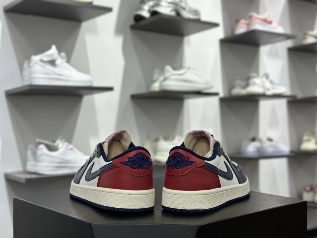 Air Jordan AJ1 Retro Low OG 低帮 白蓝红 HQ2993-100