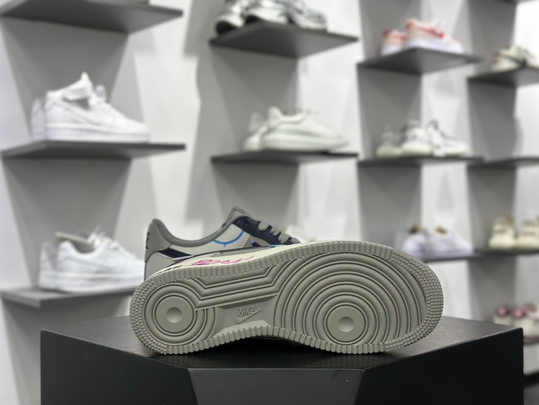 K Nk Air Force 1'07 Low ”Jinkesi” 英雄联盟系列 金克丝 空军一号定制低帮秋冬休闲板鞋 XL2321-222