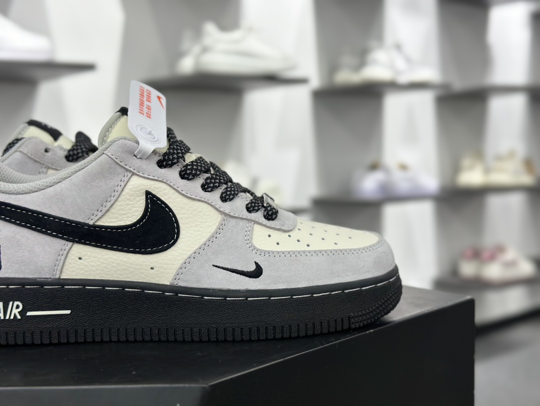 Nike Air Force 1 Low 07 x Stussy 灰黑小钩满天星 XZ6188-195
