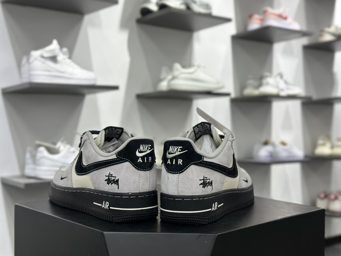 Nike Air Force 1 Low 07 x Stussy 灰黑小钩满天星 XZ6188-195