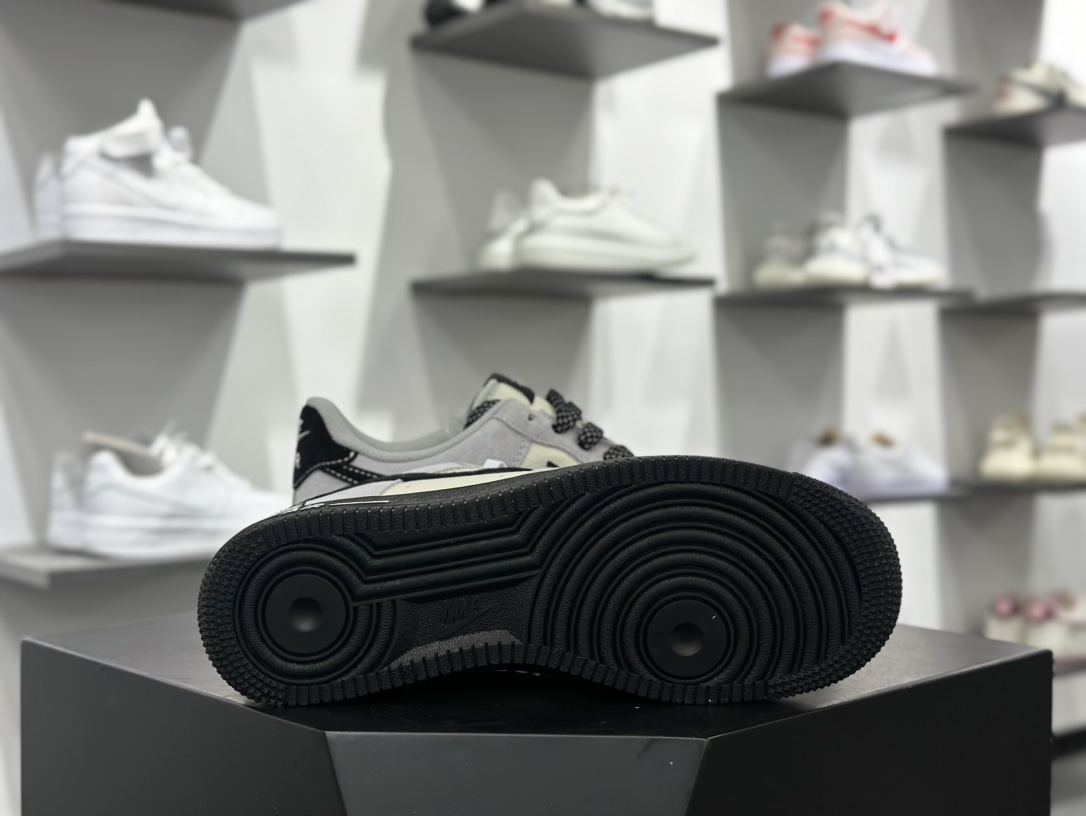 Nike Air Force 1 Low 07 x Stussy 灰黑小钩满天星 XZ6188-195