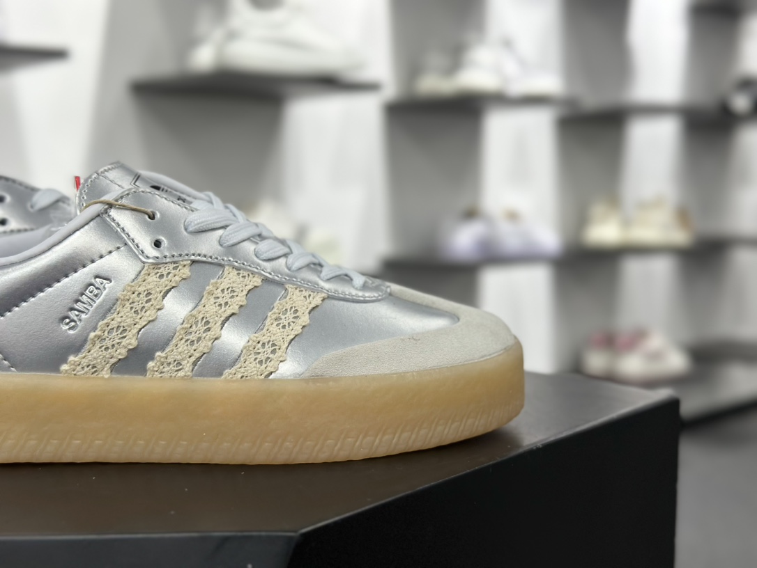 Adidas三叶草SAMBA VALENTNE 厚底休闲板鞋   IG5744