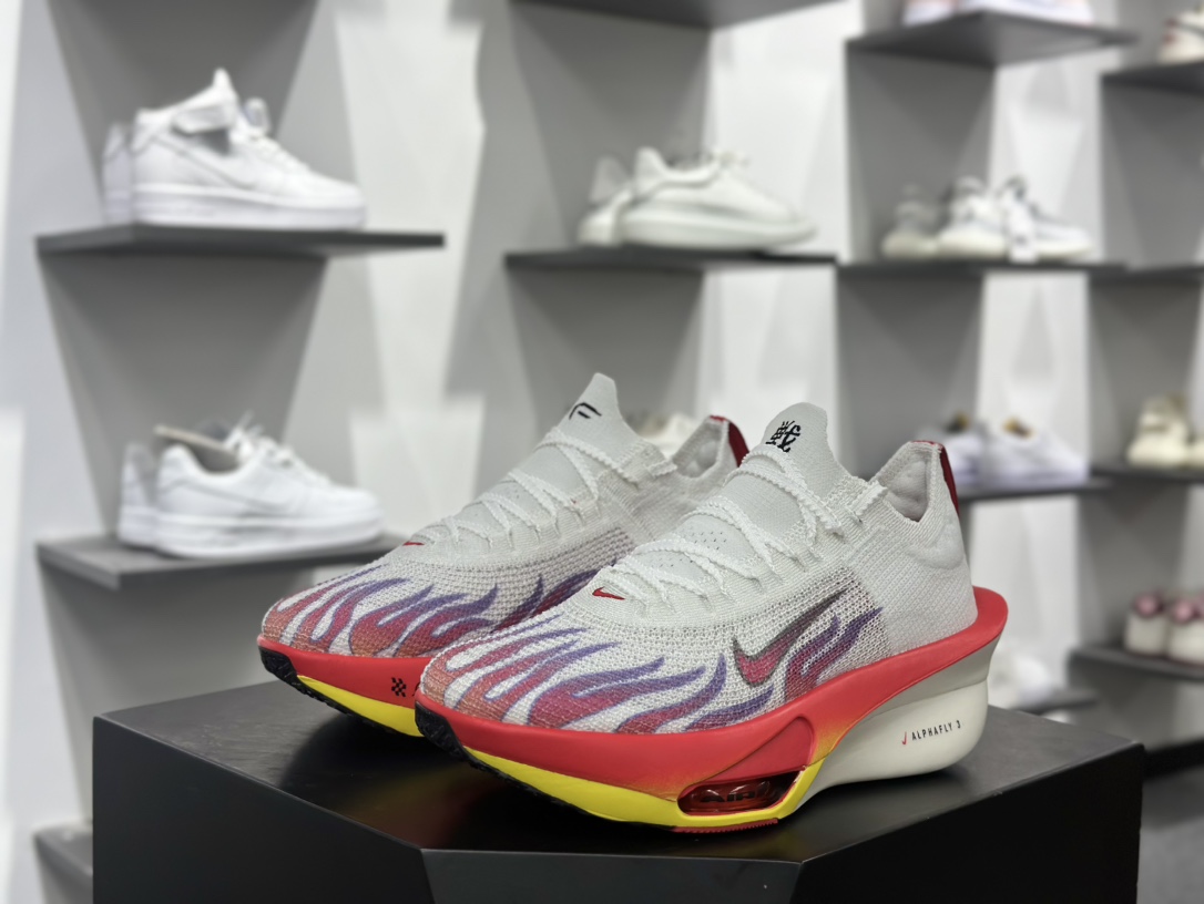 Nike Air Zoom Alphafly NEXT% 3 PROTO 阿尔法 马拉松 3.0 减震马拉松跑步鞋  HQ3501-100