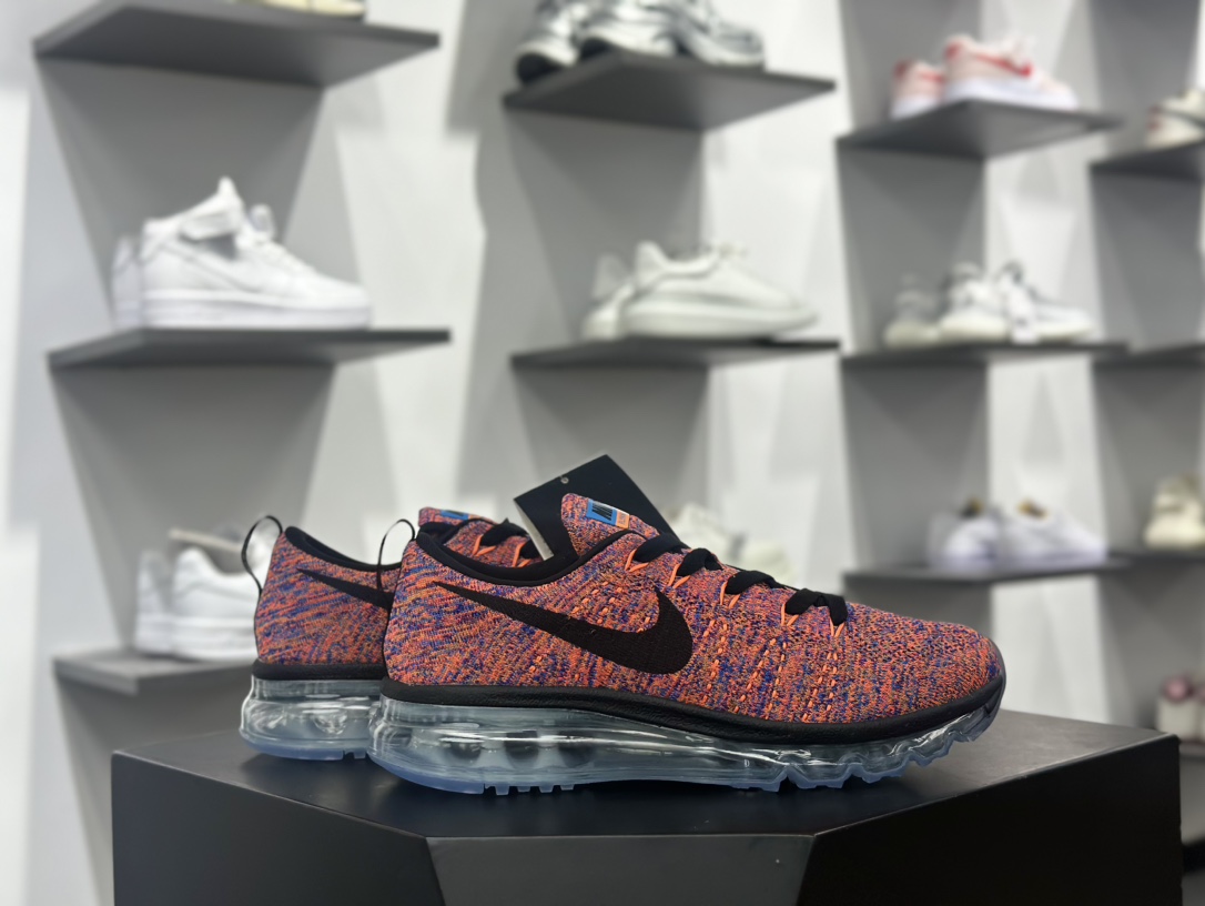 Nike Flyknit Air Max 飞线针织全掌气垫慢跑鞋  620469-404
