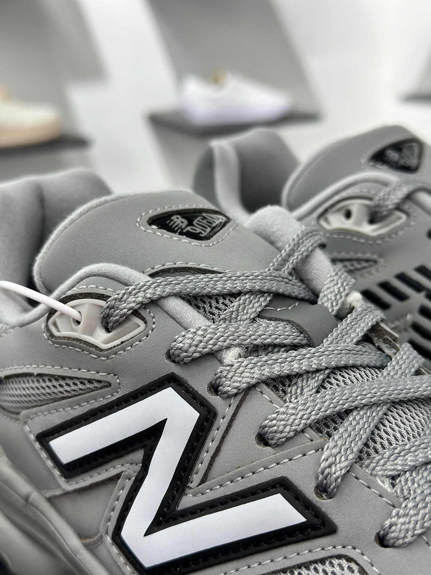 New Balance 9060”Shadow Grey Black”系列复古百搭老爹运动跑步鞋“影子深灰黑” U9060ZGB