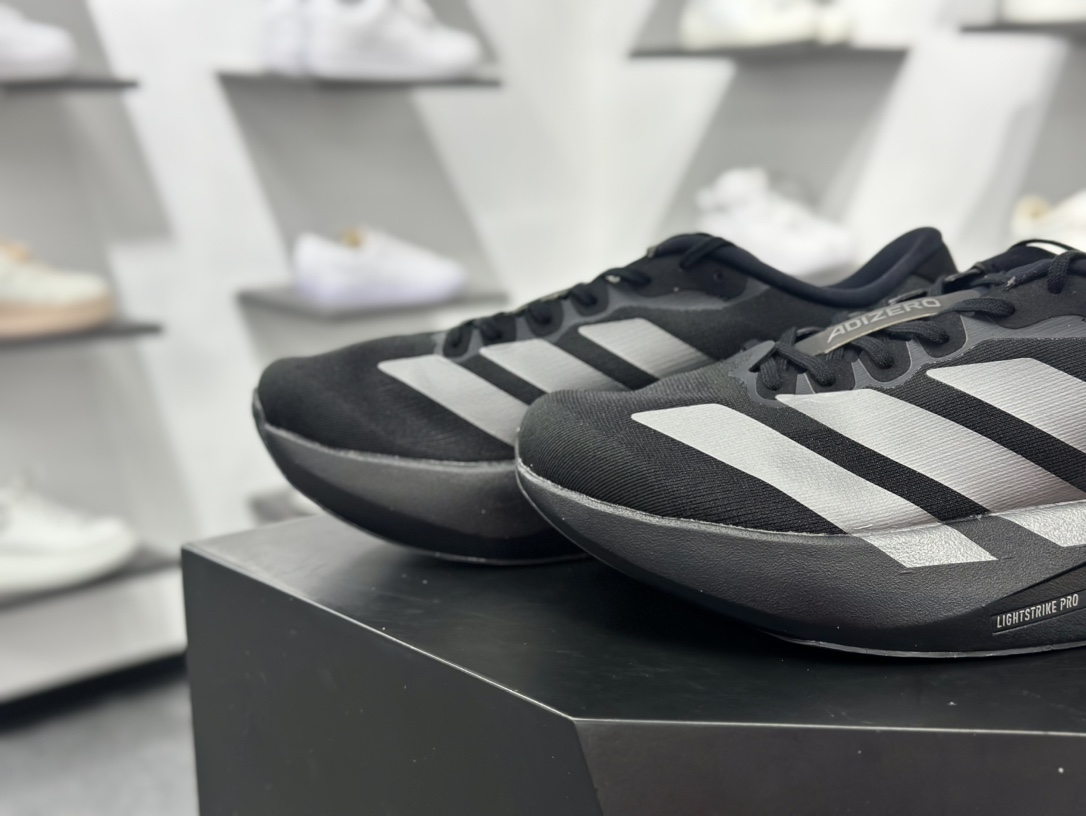 阿迪达斯 Adidas Adizero Evo SL 轻盈跑鞋 耐磨减震专业跑步鞋  JP7147