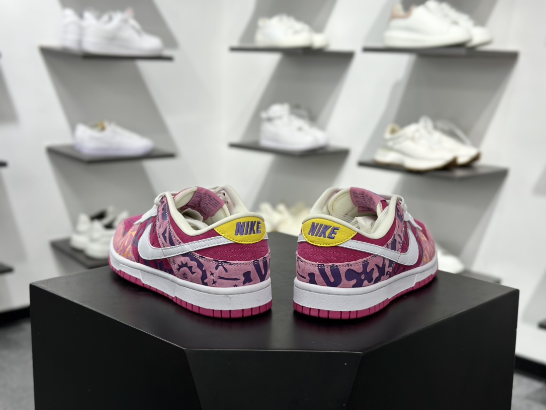 Nike SB Dunk Low 粉色印花  XD6188-047