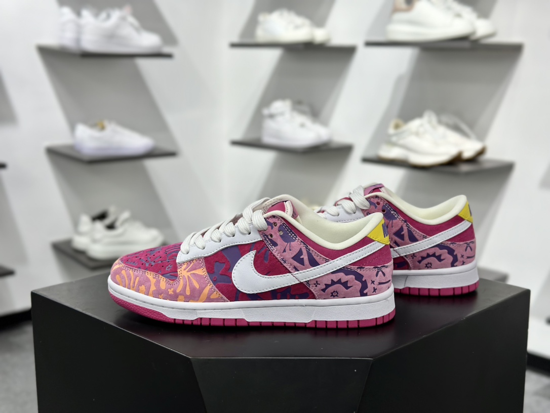Nike SB Dunk Low 粉色印花  XD6188-047