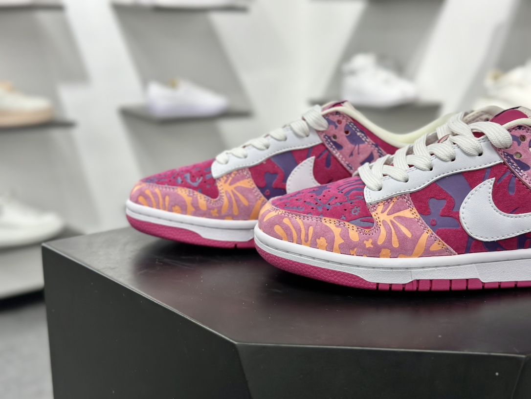 Nike SB Dunk Low 粉色印花  XD6188-047