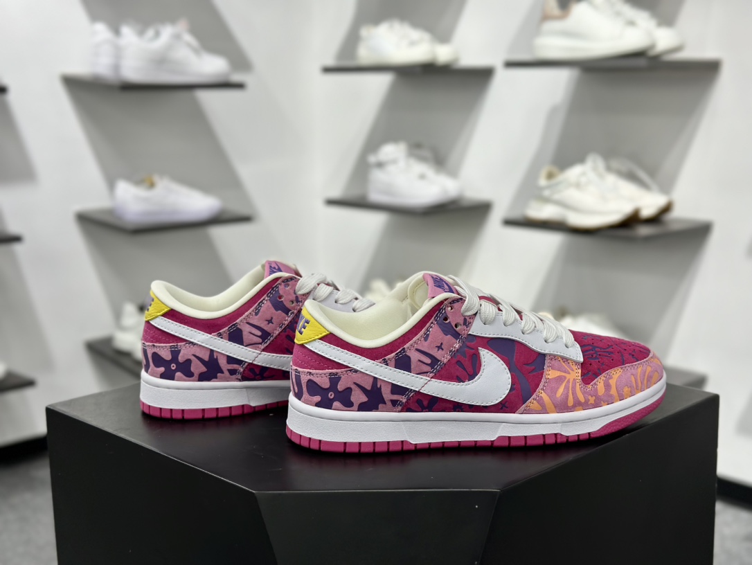 Nike SB Dunk Low 粉色印花  XD6188-047