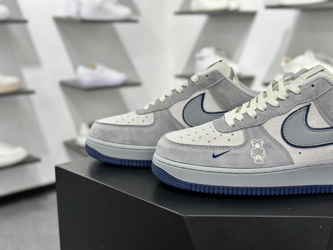 Nike Air Force 1 Low 07 x Stussy 灰蓝小钩 DF0188-017