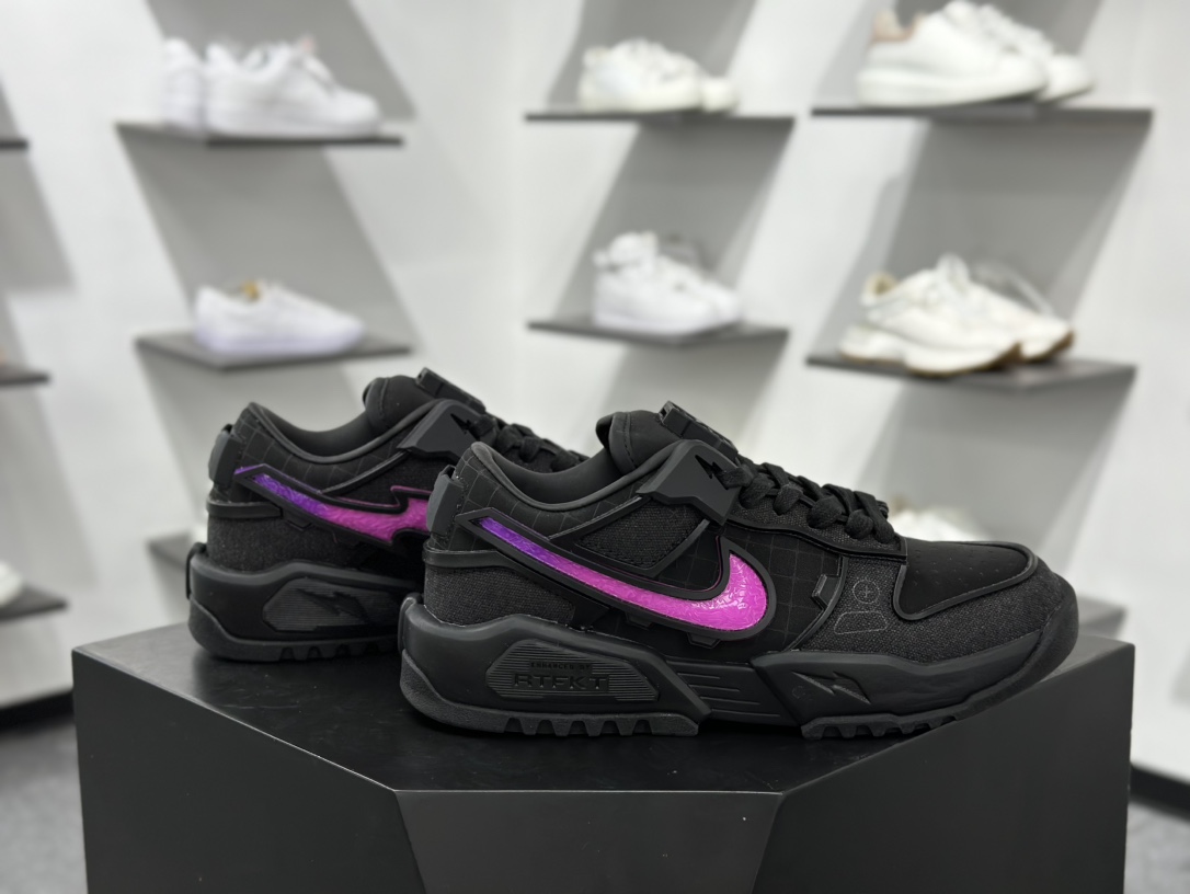 RTFKT Studios x Nike Dunk Genesis Low”Edition of 5849”扣篮滑板板鞋“联名黑粉紫” HM4465-001