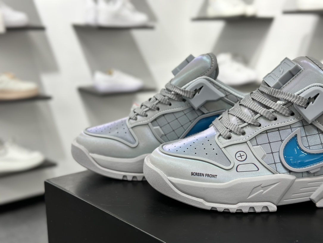 RTFKT Studios x Nike Dunk Genesis Low”Edition of 5849”扣篮滑板板鞋“联名灰蓝” HF0438-001