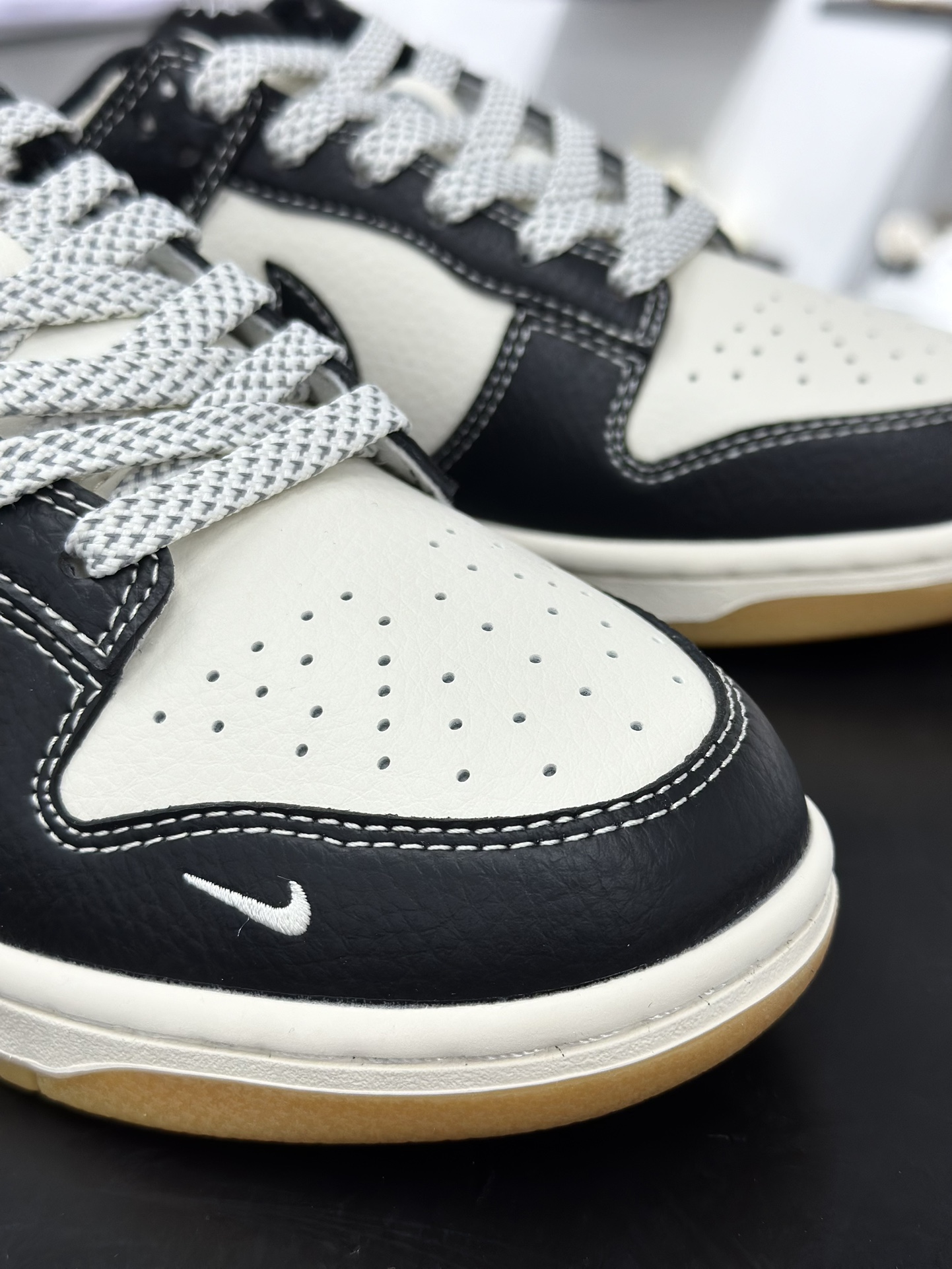 The North Face x Nike Dunk Low 北面联名-米白黑生胶  XX3168-119