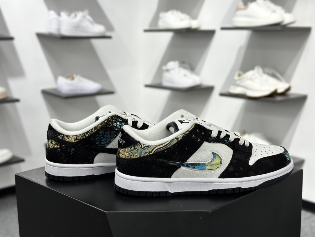 Nike SB Dunk Low 中国年限定 西海龙王 敖闰 马毛黑  DV0831-101
