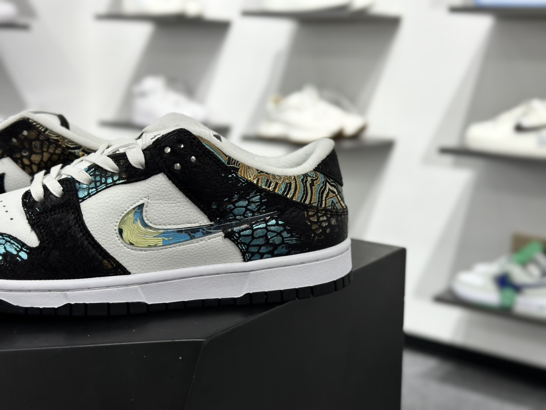 Nike SB Dunk Low 中国年限定 西海龙王 敖闰 马毛黑  DV0831-101