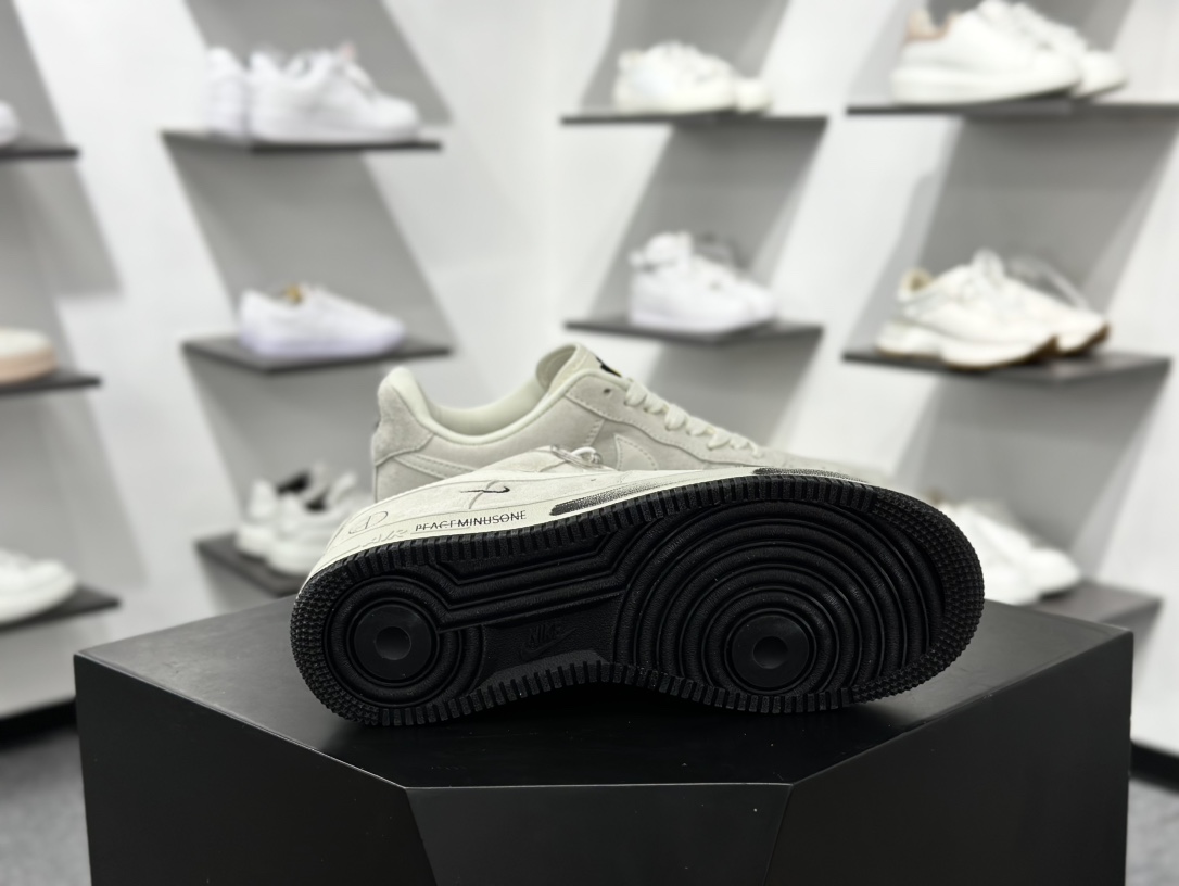 Nike Air Force 1 Low 07 x Peaceminusone 灰黑三小钩  DF0188-035