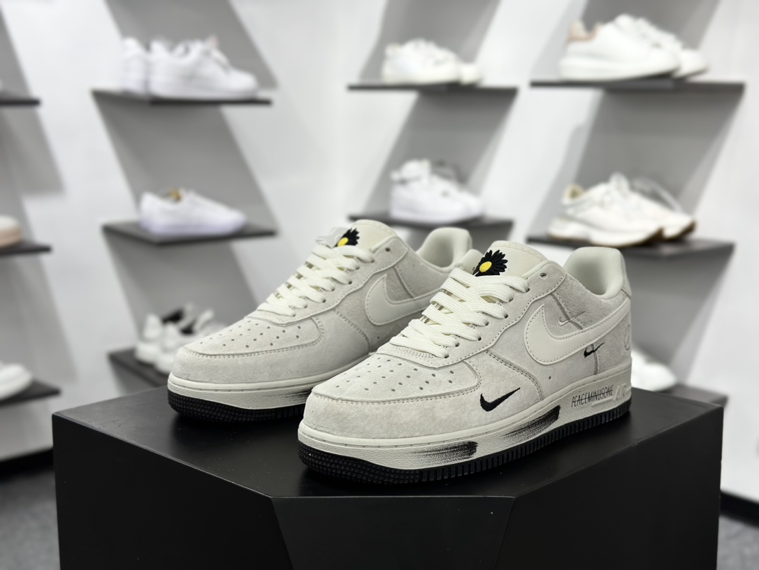 Nike Air Force 1 Low 07 x Peaceminusone 灰黑三小钩  DF0188-035