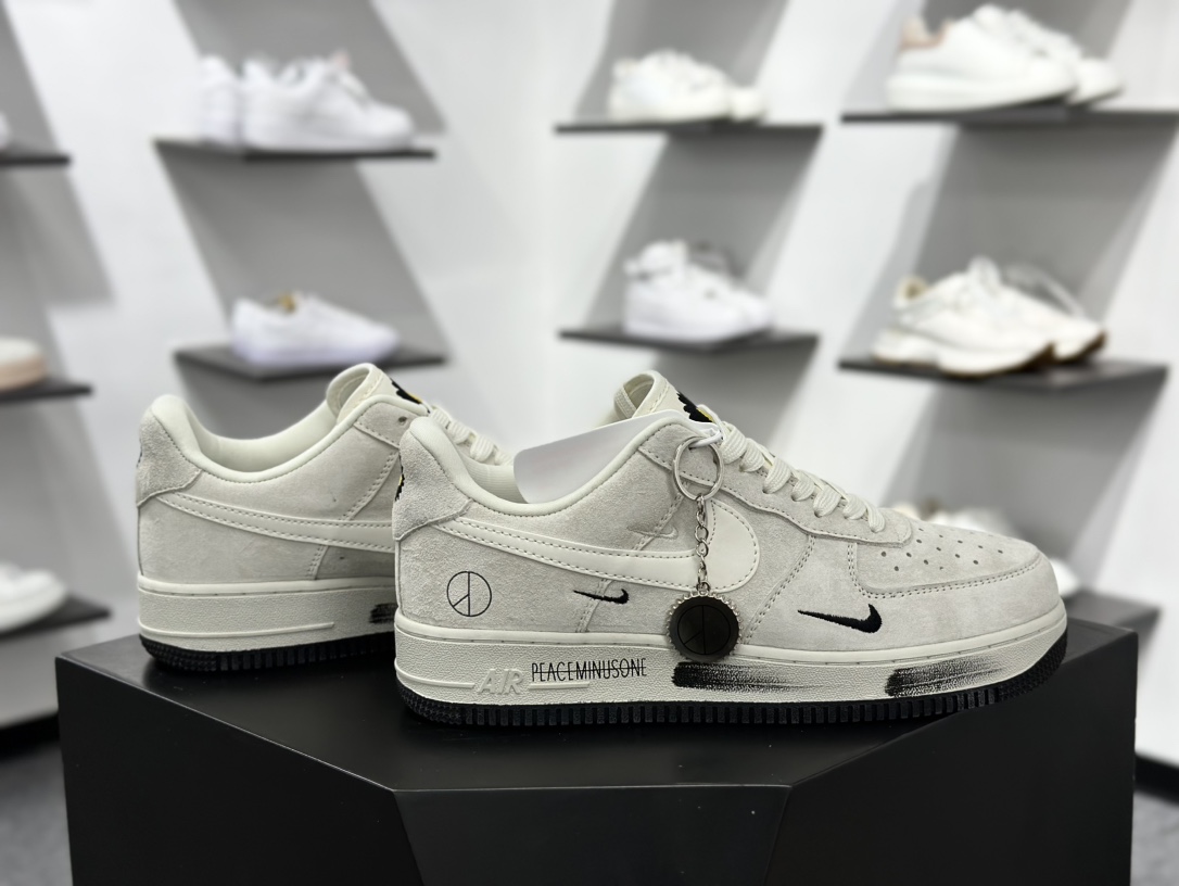 Nike Air Force 1 Low 07 x Peaceminusone 灰黑三小钩  DF0188-035