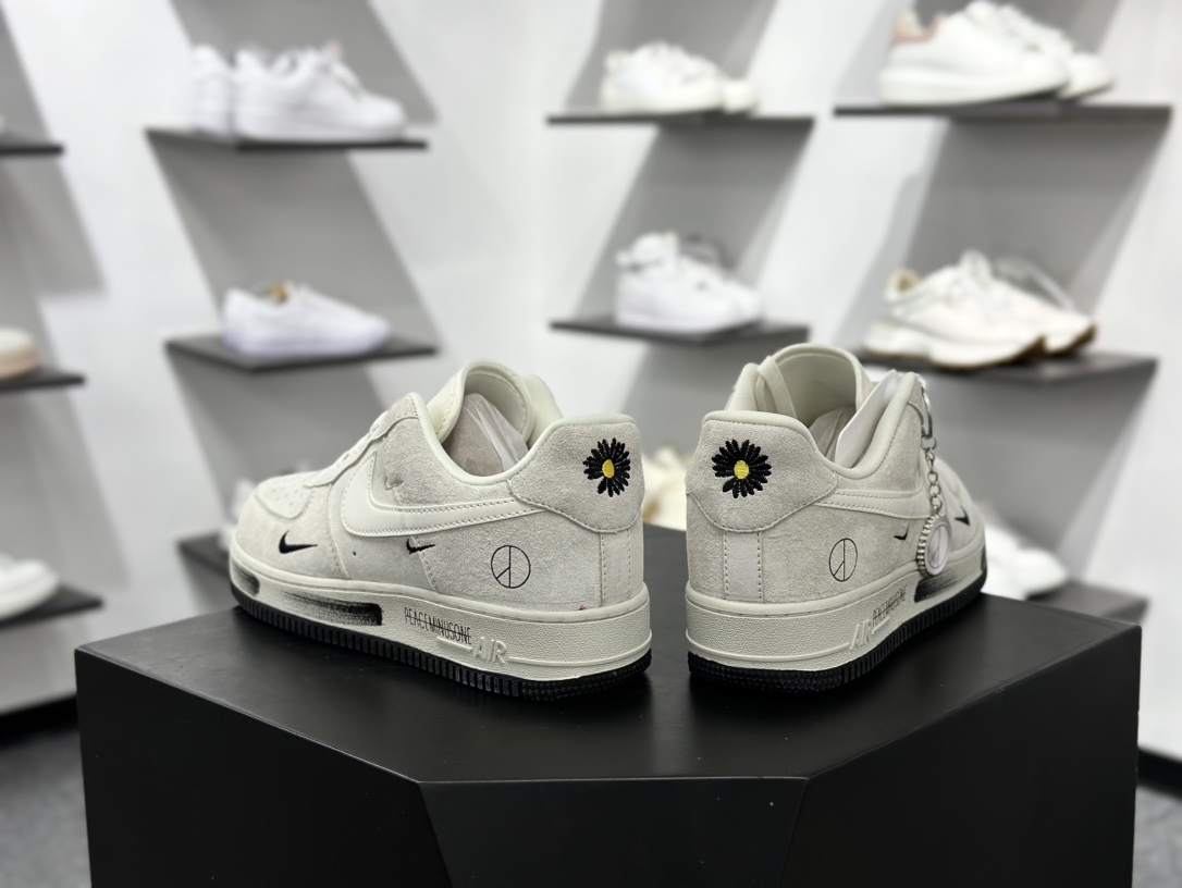Nike Air Force 1 Low 07 x Peaceminusone 灰黑三小钩  DF0188-035