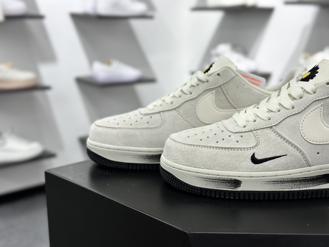 Nike Air Force 1 Low 07 x Peaceminusone 灰黑三小钩  DF0188-035
