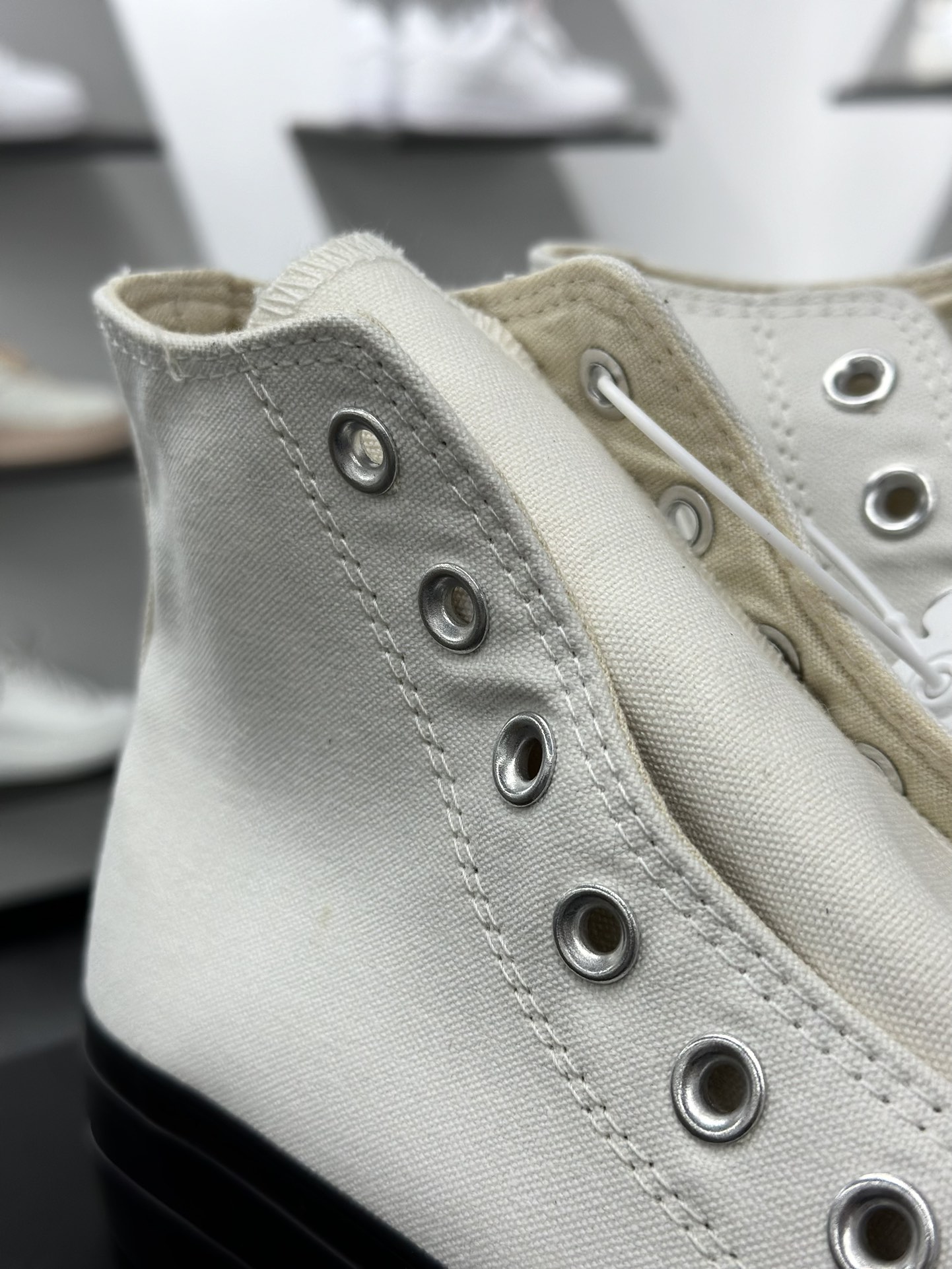 匡威2025新品 增高系列 Converse All Star 厚底增高 百搭休闲 防滑耐磨 厚底休闲鞋 黑武士经典百搭
