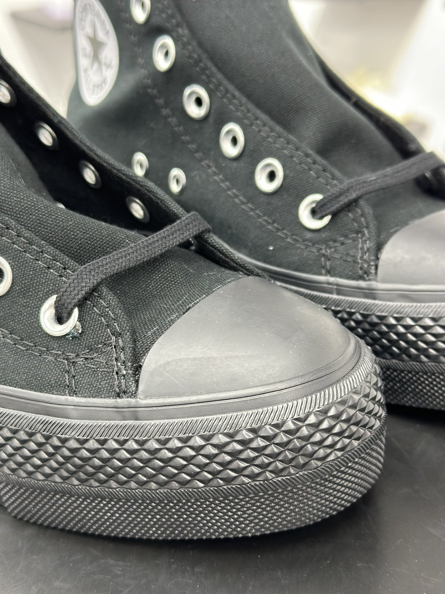 匡威2025新品 增高系列 Converse All Star 厚底增高 百搭休闲 防滑耐磨 厚底休闲鞋  31311130