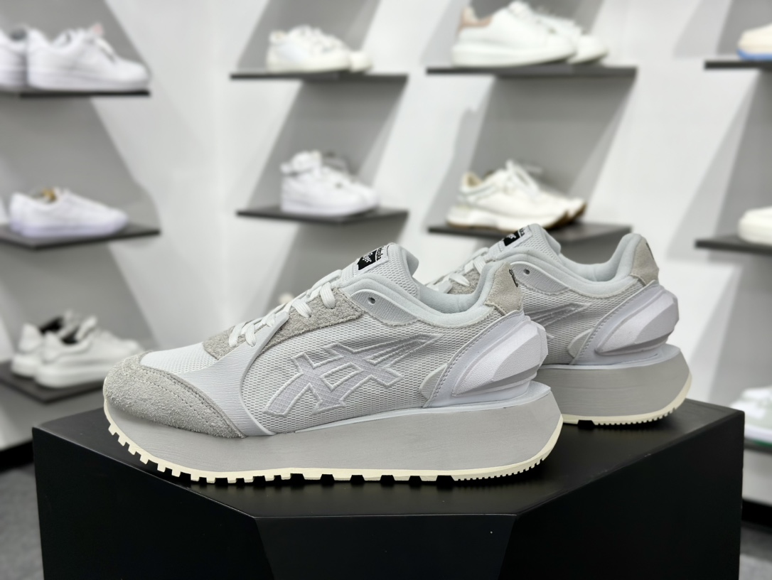 鬼塚虎/Onitsuka Tiger MOAGE CO Low 摩纳哥CO系列低帮慢跑鞋“白浅灰”1183B555-102