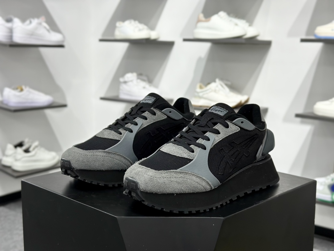 鬼塚虎/Onitsuka Tiger MOAGE CO Low 摩纳哥CO系列低帮慢跑鞋“黑灰” 1183B555-001