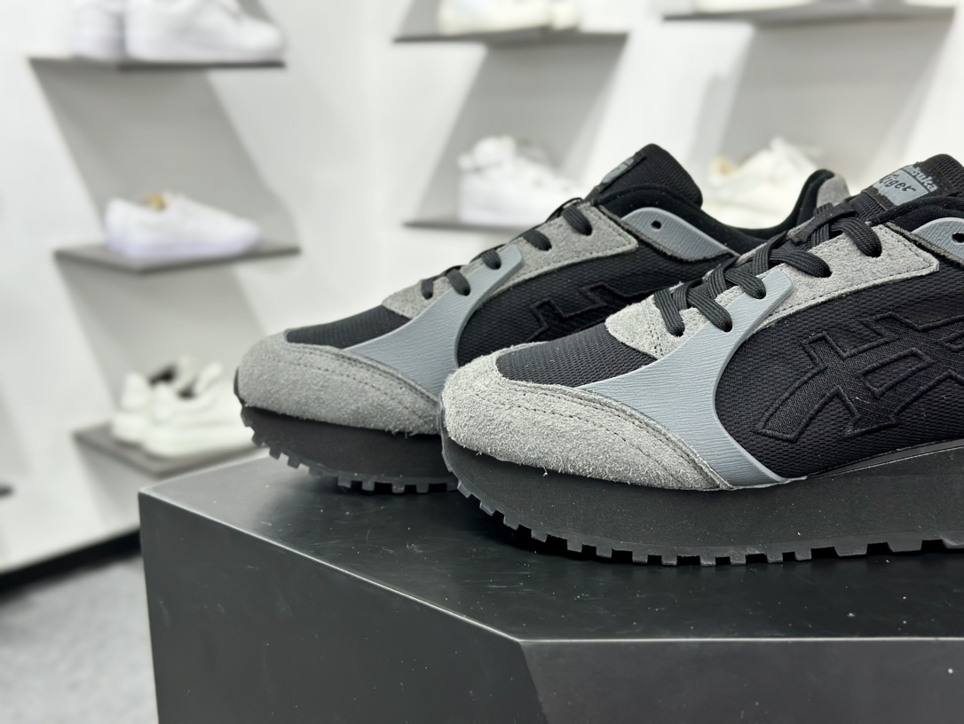 鬼塚虎/Onitsuka Tiger MOAGE CO Low 摩纳哥CO系列低帮慢跑鞋“黑灰” 1183B555-001