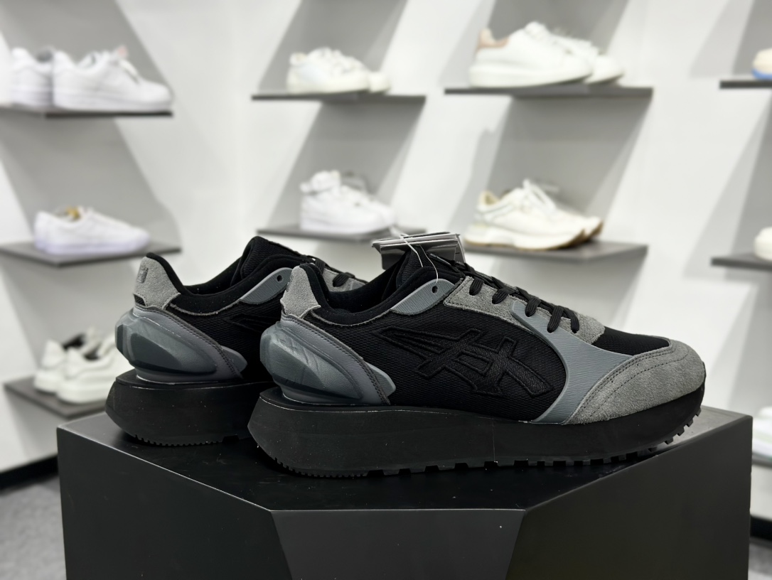 鬼塚虎/Onitsuka Tiger MOAGE CO Low 摩纳哥CO系列低帮慢跑鞋“黑灰” 1183B555-001