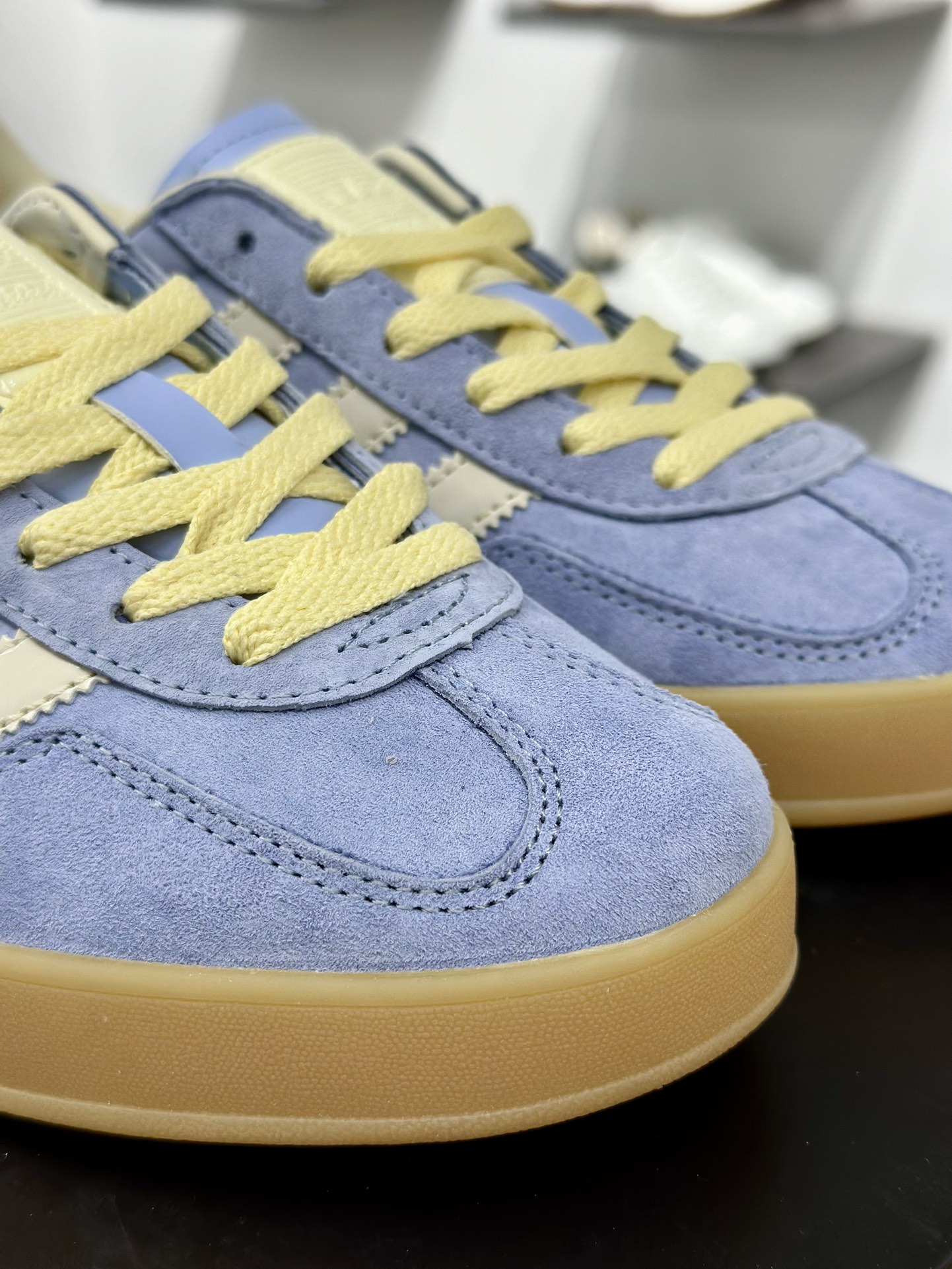 adidas Originals Gazelle INdoor 紫 三叶草休闲防滑耐磨低帮板鞋 JR8029