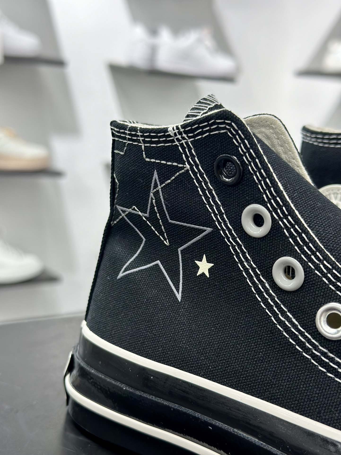 春夏新款只为你″星”动 Converse Chuck 1970s 五星缝线 五星图案 风格神秘  A15743C/A15744C
