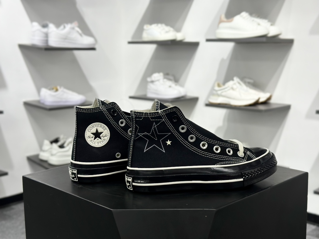 春夏新款只为你″星”动 Converse Chuck 1970s 五星缝线 五星图案 风格神秘  A15743C/A15744C